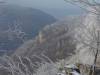 Die Traifelbergfelsen im Schnee