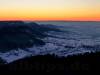 Über dem Albtrauf der Feldberg im Schwarzwald