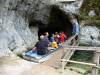 Einfahrt in die Wimsener Höhle, einzige befahrbare Höhle Deutschlands