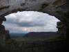 Blick vom Hohenneuffen in Richtung Burg Teck