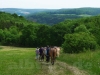 Wander-Reiten mit Blick auf das Zwiefalter Münster