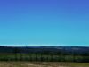 Alpenblick an einem trockenen Hochsommertag