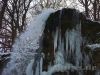 Winterlicher Uracher Wasserfall