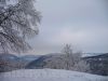 Ausblick von der Ruine Alter Lichtenstein ins Echaztal