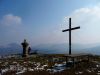Ein Kreuz auf dem Georgenberg-Gipfel