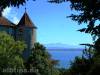 Burg Meersburg mit Säntis und Altmann