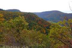 Blick über den herbstlich-bunten Albtrauf Blick über den herbstlich-bunten Albtrauf