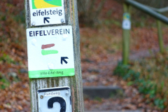Aufstieg auf dem Eifelsteig