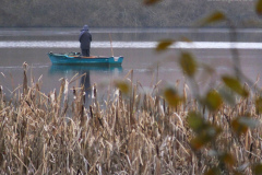 Boot auf dem Jungferweiher