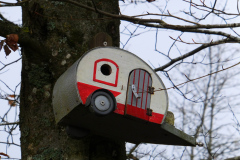 Vogelhäuschen der besonderen Art