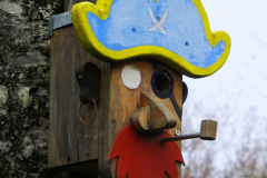 Vogelhäuschen der besonderen Art