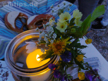 Vorfrühstück auf dem Aussichtspunkt Gänsewag