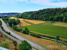 Blick vom Wendelstein ins Laucherttal, Richtung Gammertingen