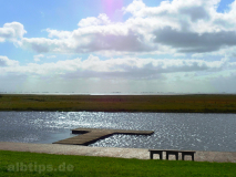Ententeich, Blick Richtung Festland