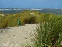 Endlich am Nordstrand - schön windig