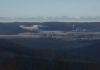 Sternbergturm - Alpenblick an einem klaren Wintertag