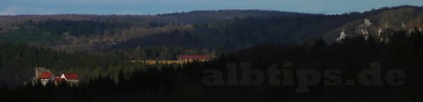 Burg Derneck und Burgruine Hohengundelfingen
