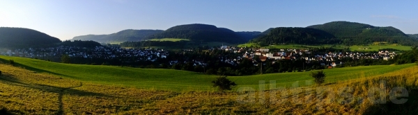 6.48 Uhr - Panoramablick über Albstadt-Lautlingen