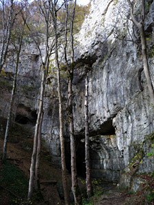 Eingang der Falkensteiner Höhle