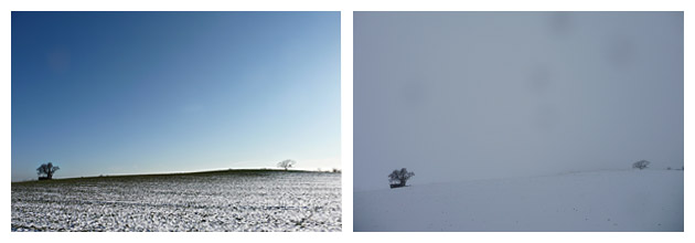 Wintereindrücke in der Nähe von Mehrstetten Wintereindrücke in der Nähe von Mehrstetten