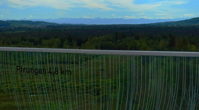 Spaziergang zum Bannwaldturm