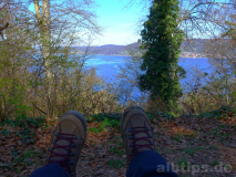 Blick von der Waldliege über den Bodensee